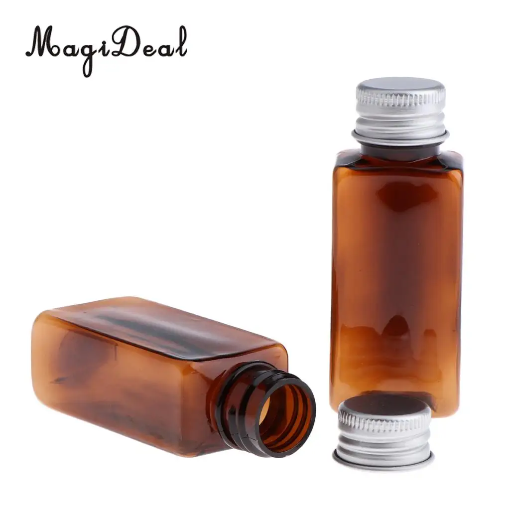 Kesoto MagiDeal Lot 20pcs 30ml Plastic Makeup Sample Containers Cream Small Empty Bottle Squeeze Tubes for Travel