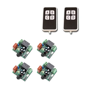 

AC220V 1CH 10A Receiver Transmitter RF Wireless Mini Remote Control relay 1CH 10A Switch Light Lamp LED SMD
