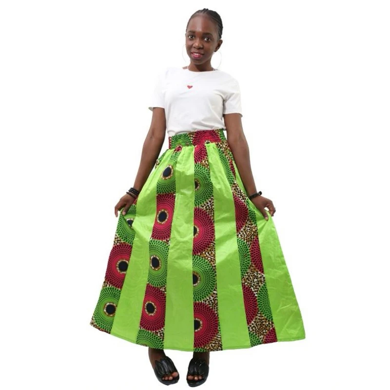 

MD 2019 spring summer long skirt africa women clothing plus size skirts african print skirt dashiki women dress fashion clothes
