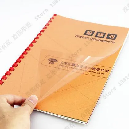 Thickness 200micron A4 Clear Transparent Plastic Binding Cover Acetate  Sheets 10/20/50 - You Pick - AliExpress