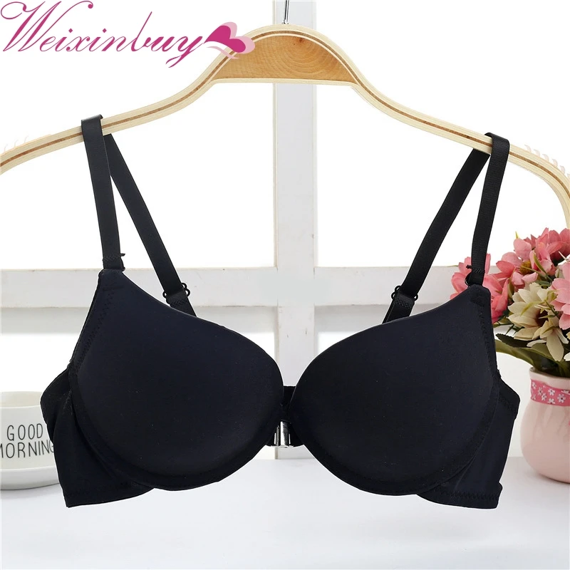 Buy Teenage Girl Front buckle Underwear Bras Seamless