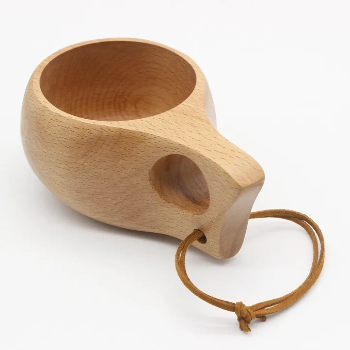 Новая деревянная чашка ручной работы KUKSA финские традиционные уличные деревянные винные чашки, слон, чашки или кофейные кружки