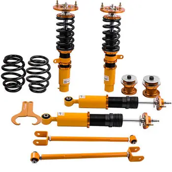 

for BMW E46 M3 Coilover Suspension control arms kit for 328 320 M3 Shock Absorber with Rocker Control Arm Adjustable Damper
