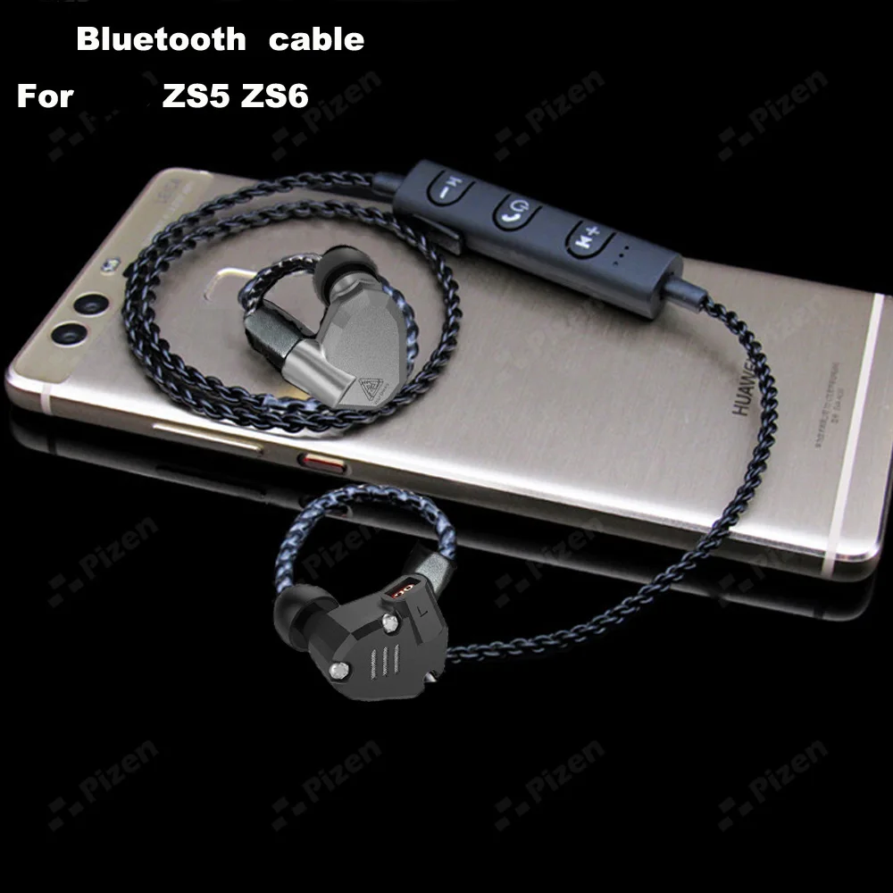 Bluetooth кабель PIZEN BT66 ZST CSR8645 aptx для ED12 zs6 ZS5 ZS10 ES4 mmcx shure SE535 senfer QKZ vk TRN V10 наушники|bluetooth