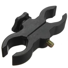 Факел фонарик кронштейн для прицела фонарик прицел Универсальный Регулируемый держатель пластик 20-50 мм ружейный лазер