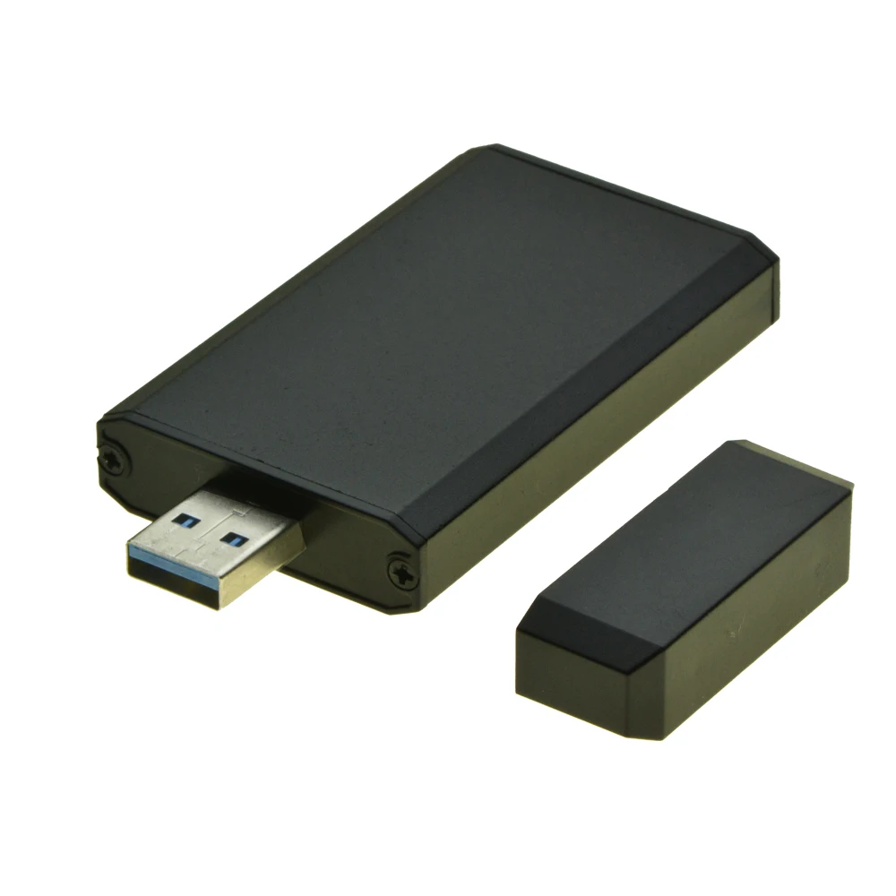 USB 3.0 to MSATA SSD 휴대용 상자 USB3.0 - 미니 SATA 하드 - 게임 및 액세서리