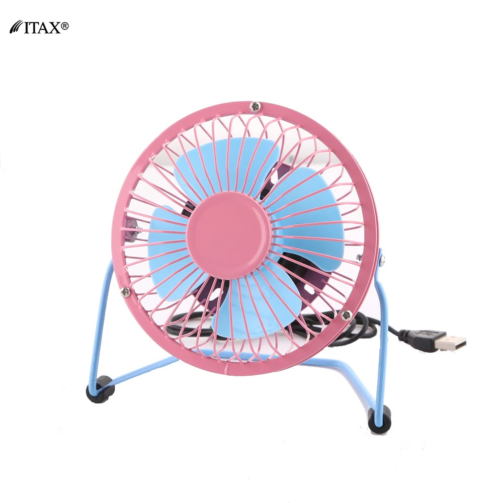 

New summer mini USB small fan Office computer ultra-quiet desktop fan Iron fan ITAS6638A