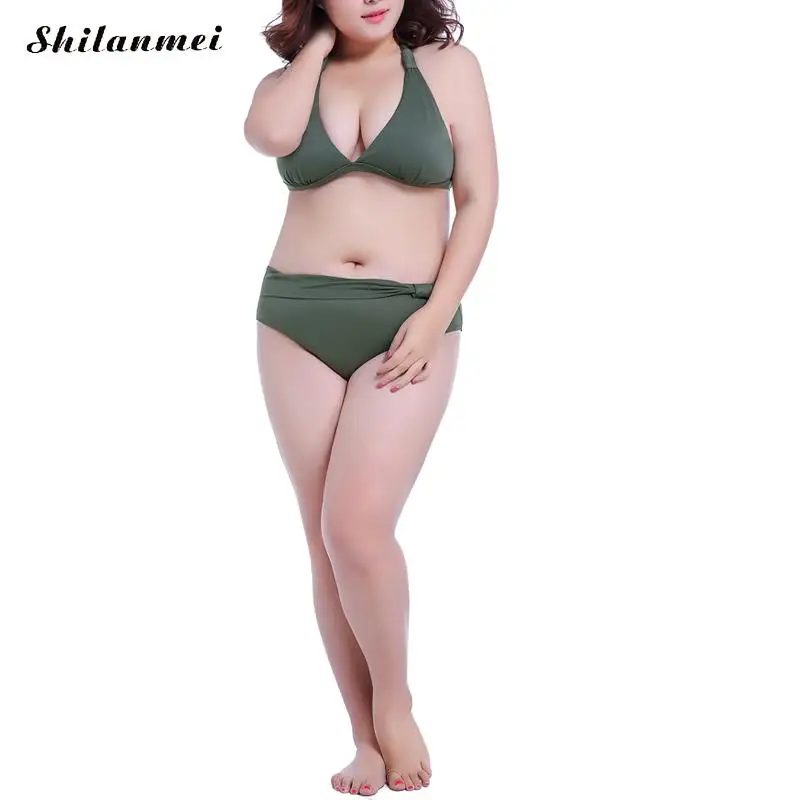 

biquinis feminino 2018 brasileiro Plus Size bikinis set swimwear women xl xxl xxxl 4xl 5xl 6xl bathing suit maio feminino praia
