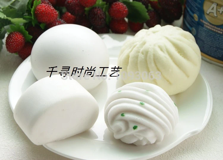 パックの10シミュレーションパンパン花巻中国食品モデルホームレストラン装飾 Restaurant Project Model Flowermodel Model Brand Hair Aliexpress