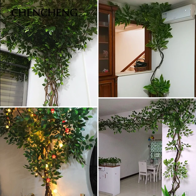 CHENCHENG 12pcs/lot Decorative leavesArtificial leaf decoration fake