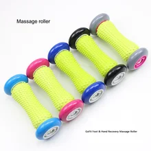 JUFIT ПВХ+ из термопластичной резины Йога массажный ролик Фитнес тела ноги руки восстановления роликовый массаж Training круг шкив колесо для фитнеса