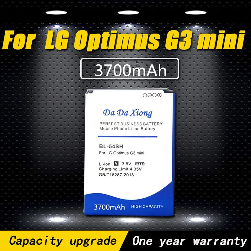 

High quality 3900mAh BL-54SH BL54SH Li-ion Phone Battery for LG Optimus G3 mini battery