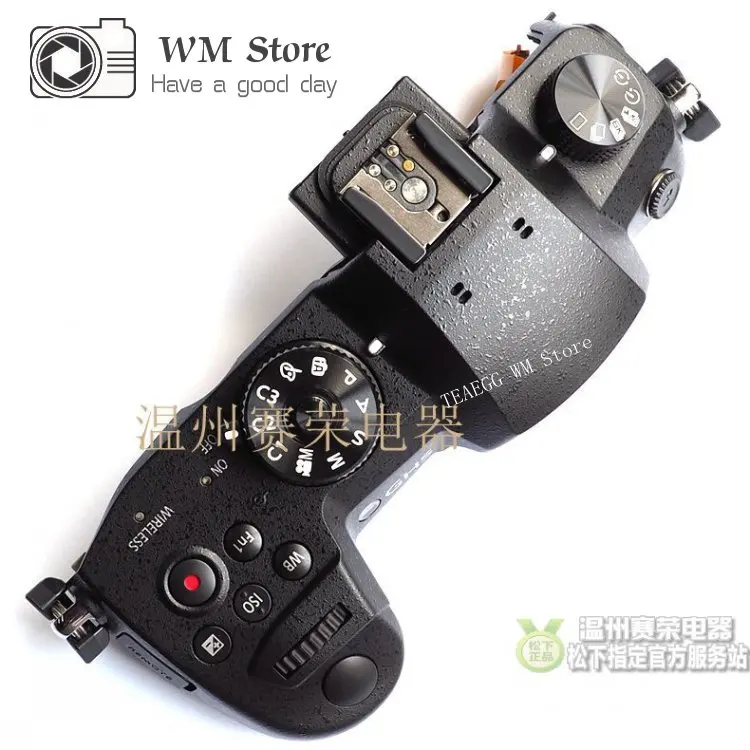 

NEW GH5 GH5S Top Cover Shell Case Mode Dial Shutter Button (Black) 3YM1A561Z For Panasonic DC-GH5 DC-GH5S Camera repair parts