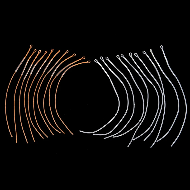 Fly Fishing Braided Loop Connector 30LB//50LB Leader Loops For Fly Line 10pcs//Set