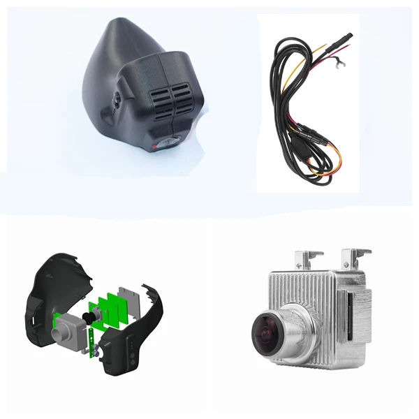 

PLUSOBD Free Ship Wifi Car Camera For Porsche Cayenne 170 Angle Android IOS Dash Cam HD DVR With Original Design Aluminium Alloy