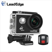 LeadEdge LE5000 Экшн-камера 4 K/30FPS 16MP 2," lcd 170 градусов wifi Пульт дистанционного управления Водонепроницаемая камера для шлема подводная спортивная камера