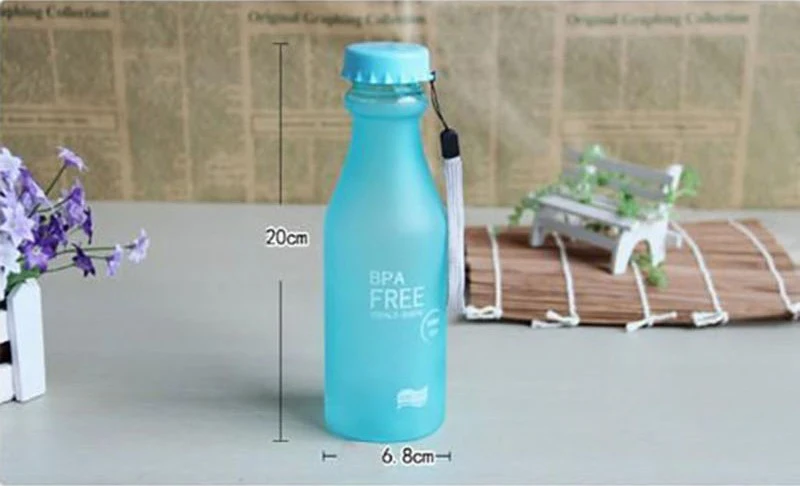 Портативная Герметичная Бутылка Для Воды 550 мл|bottle kids|leak-proof water bottle550ml bottle |