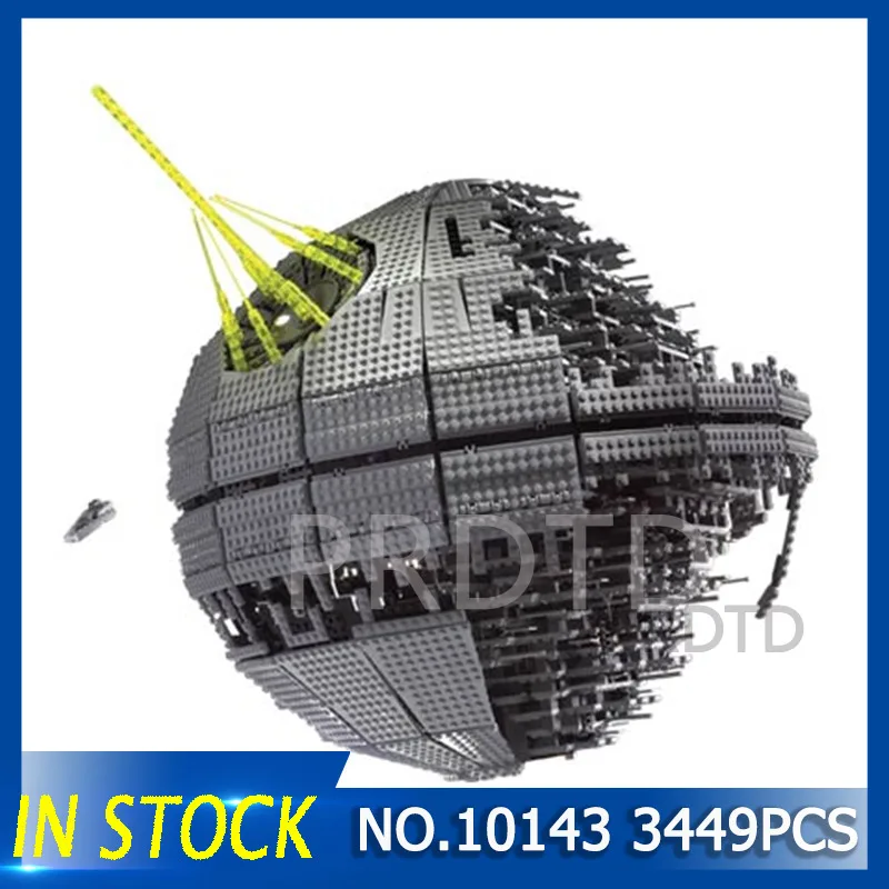 

StarWars 10143 3449Pcs Children Gifts Death The second generation Star legoING Building Block Bricks Toys Compatible with WARS