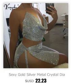 Сексуальная металлическая цепочка на тело летнее платье для женщин Bling Bralette бюстье Блеск Кристалл vestido Роскошные вечерние платья бодикон для ночного клуба