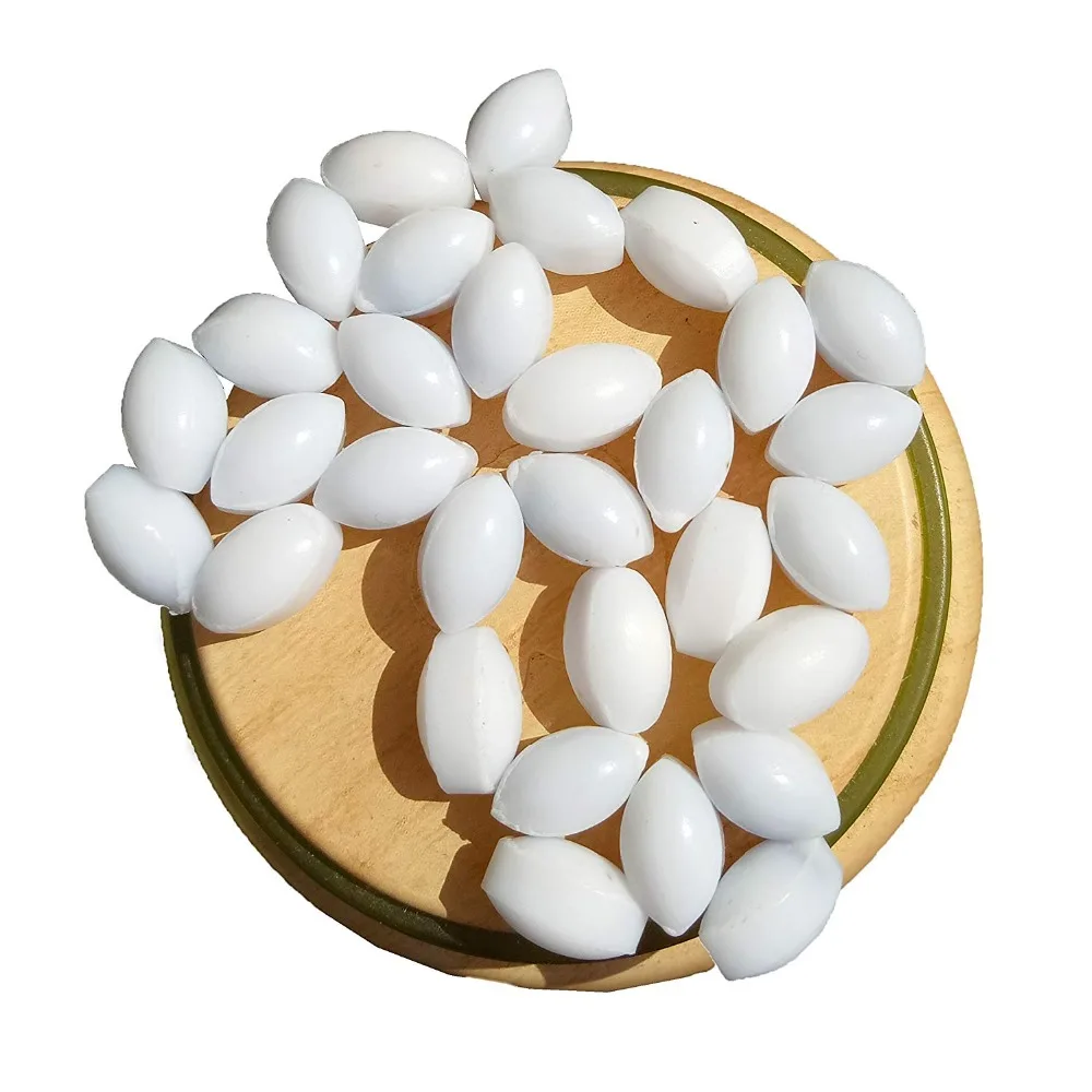 

Magnetic Stirrer Stir Bar PTFE Magnetic Mixer Stir Bars (Olive shape,A6x10mm 10PCS )