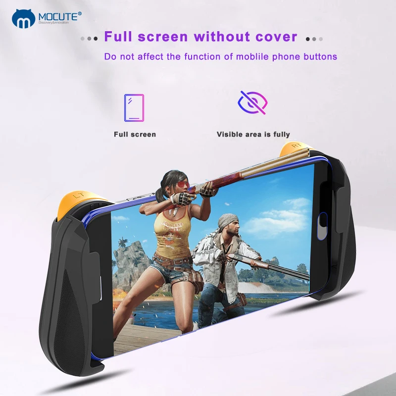  MOCUTE 057 Bluetooth 4.0 Gamepad PUBG Controller For ios Android Phone TV Tablet Wireless Bluetooth