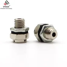 Воздухопроницаемая M8* 1,25 подкладка из алюминиевой фольги защитное отверстие