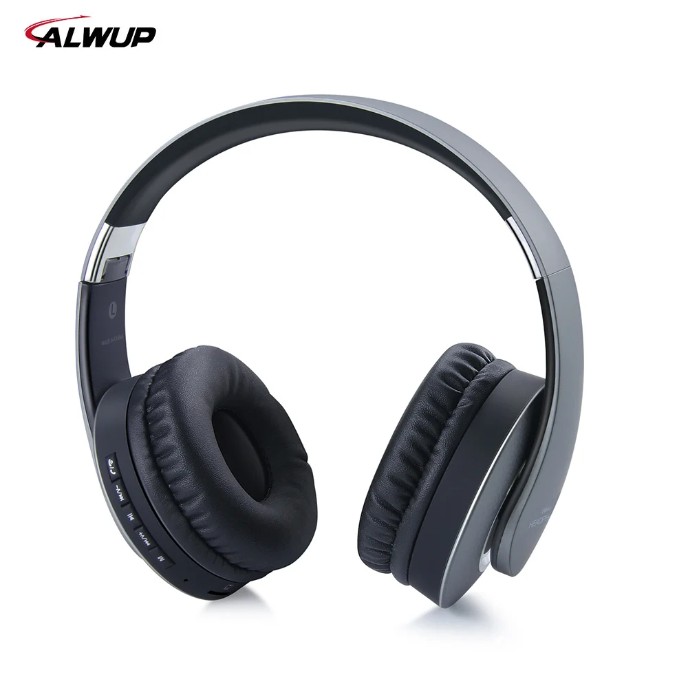 ALWUP Wireless Headphone Bluetooth Gaming headset stereo  