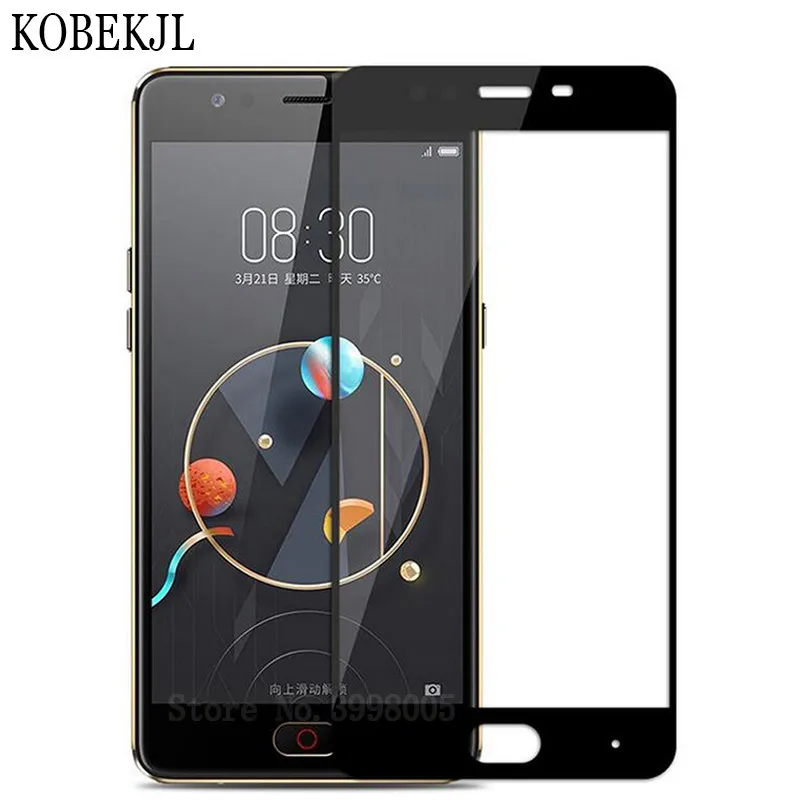 Защитная пленка для экрана ZTE nubia M2 закаленное стекло Lite полное покрытие nubiaM2 M 2