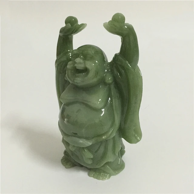 Statue de bouddha Maitreya chinois, Sculptures artisanales faites à la main, décoration de la maison, cadeaux porte-bonheur, Statues de bouddha riant 3