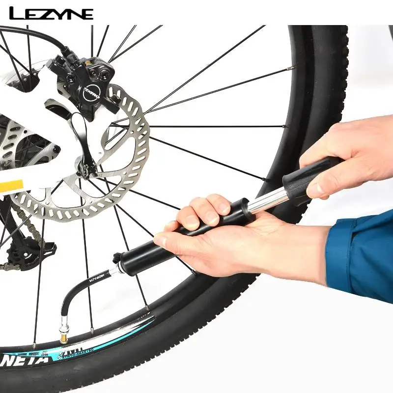 LEZYNE Спорт hp 120psi 8.3bar/HV 90psi 6.2bar велосипедный цикл Велоспорт велосипед портативный многофункциональный мини насос оснащен