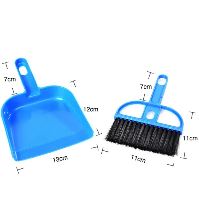 Mini Desktop Sweep Cleaning Brush Small Broom Dustpan Set Shovel