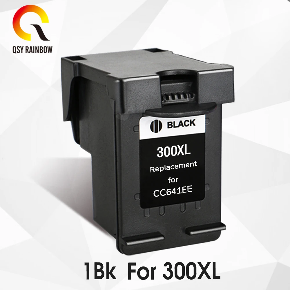 

CMYK SUPPLIES Refill Black 300XL Cartridge Replacement for HP 300 XL HP300 Ink Cartridge Deskjet D1660 D2560 D2660 D5560 F2420