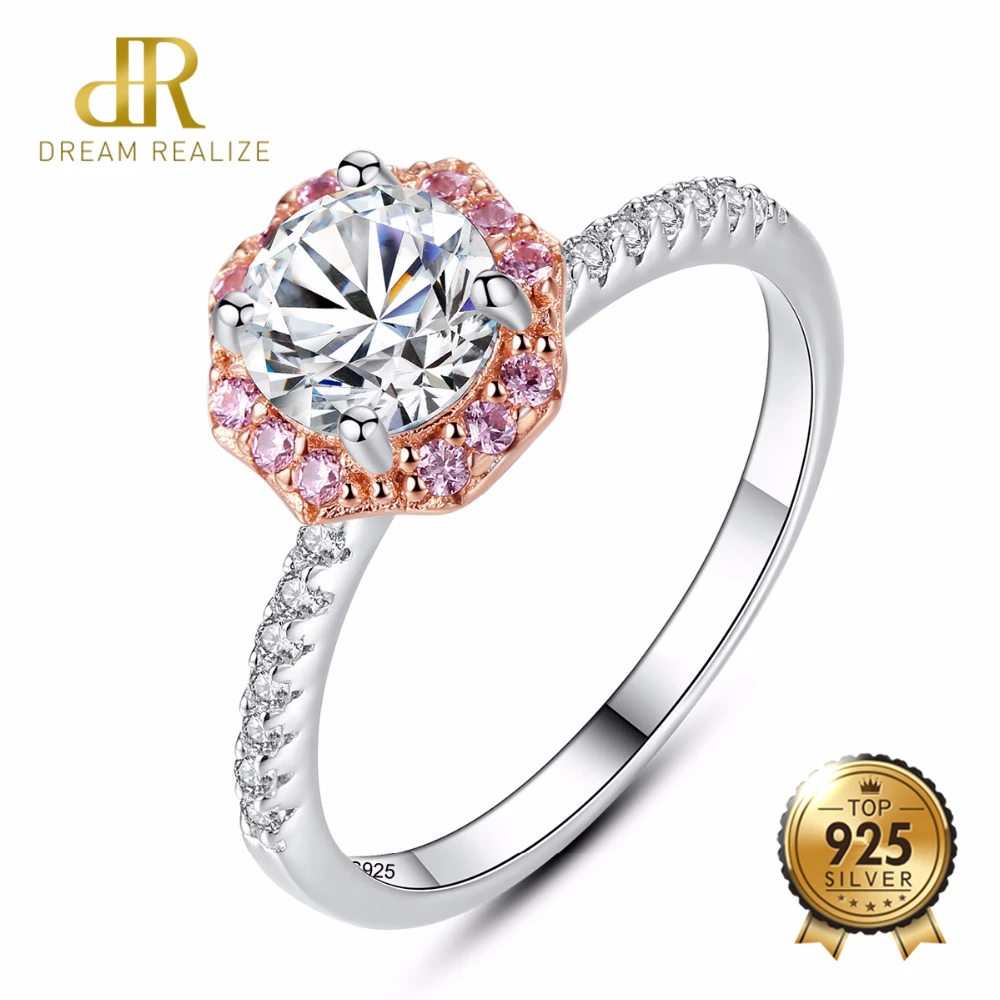 Fingerring 925 Silber vergoldet echte Süßwasserperle Perlen Schmuck Zirkon rosa Fingerring 925 Silber vergoldet echte Süßwasserperle Perlen Schmuck Zirkon rosa