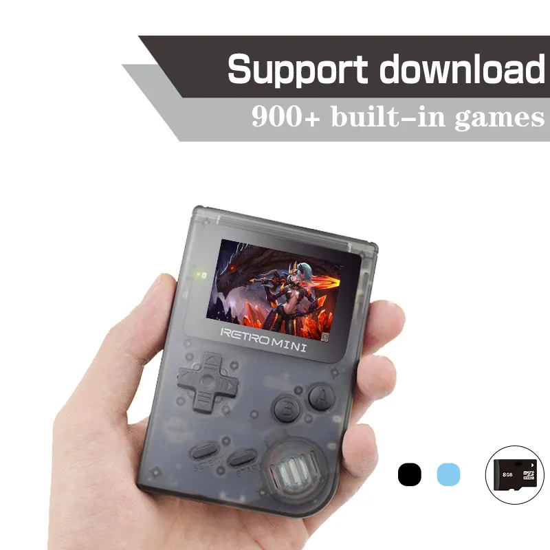 

940 in 1 Mini Video Game Console Pocket Portable 2.0 Inch Handheld 32 bit Games console Best Gift For Child Nostalgic Player