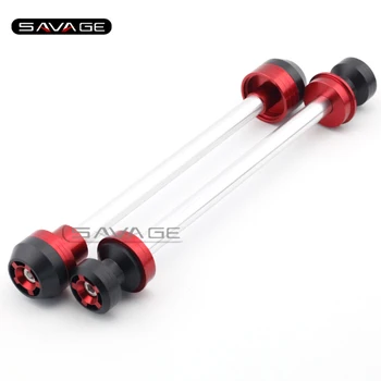 

For Ducati 1199 Panigale/S 2012-2015 13 14 Motorcycle Front & Rear CNC Wheel Axle Fork Crash Protector Slider Stand Screw