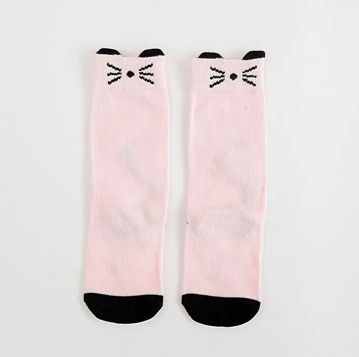 Милые детские носки хлопковые носки для малышей с изображением медведя и животных гольфы, милые носки для мальчиков и девочек, детские носки прямые носки - Цвет: Socks 6