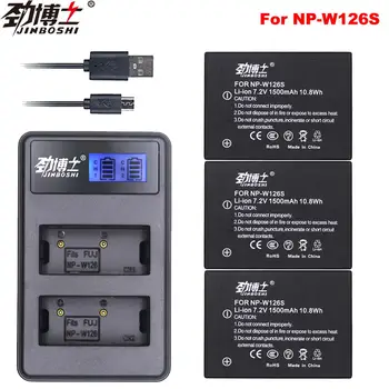 

3pcs NP-W126S NP W126S Replacement Battery + USB Charger for Fujifilm Fuji NP-W126 XT3 XA5 XT20 XT2 XH1 XT10 XE3 X100F xpro2
