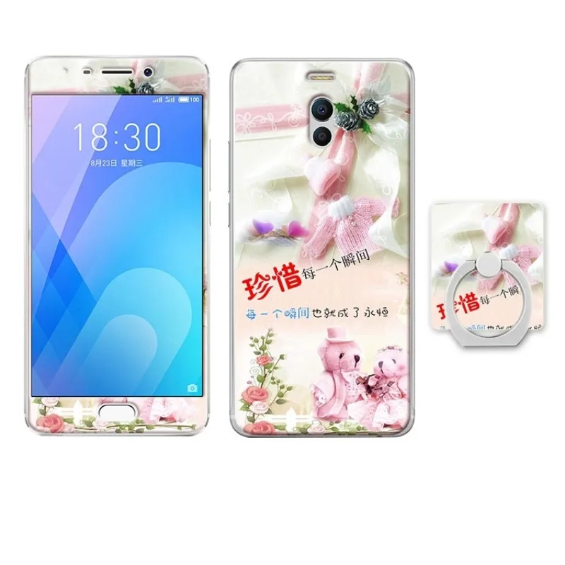 Meizu M6 note case cover glass screen protector  (14)