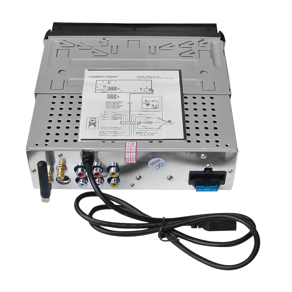 Best Universal 1 din Android 6.0 Quad Core Car DVD player GPS Wifi BT Radio BT 1GB RAM 16GB 4G SIM LTE Network SWC RDS CD 15