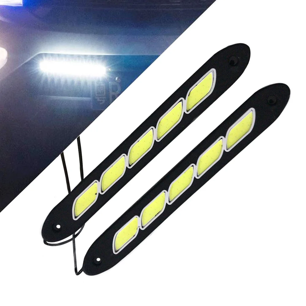 

Flexible LED White Bulb Car Vehicle Fog Light DRL Daytime Running Light 12V
