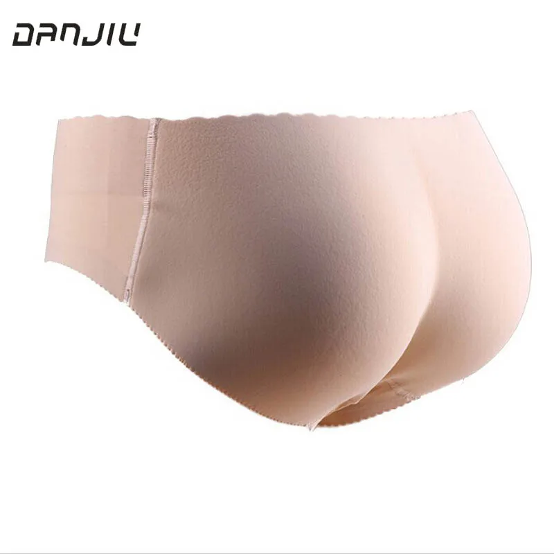 Women Sponge Hip Padded Abundant Buttocks Underwear Lady Push Up Low