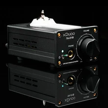 XDUOO TA-01B высокая производительность USB ЦАП ламповый усилитель для наушников два CS4398 ЦАП чипсов 12AU7 трубки AMP