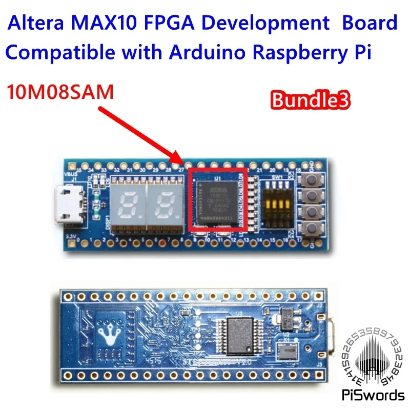 Mini Altera MAX10 10M02SCM 10M8SCM 10M08SAM FPGA макетная материнская плата совместимая с Arduino Raspberry