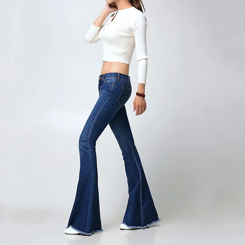 skinny flared jeans