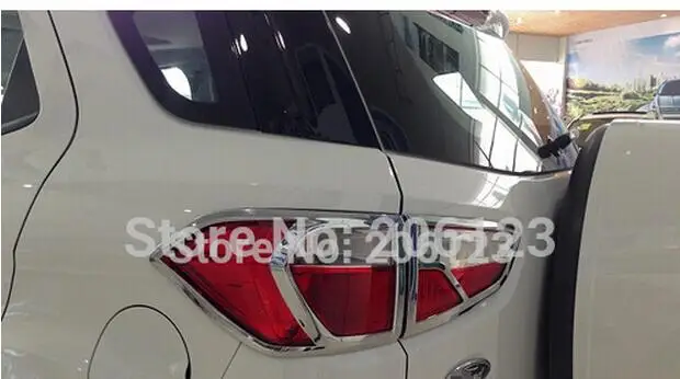 2013 для Ford EcoSport ABS Хромированная задняя фара Крышка лампы