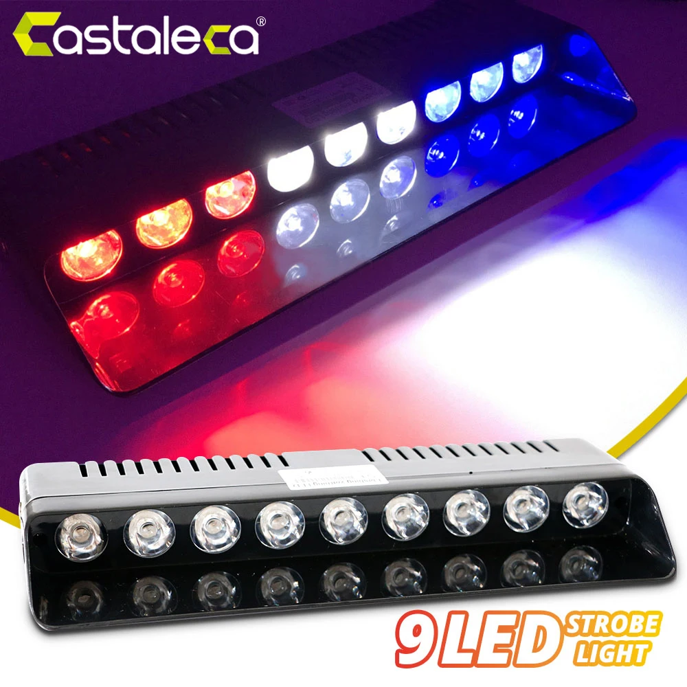 9 led strobe light
