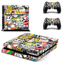 PS4 кожи флэш-Grand Theft Auto наклейка с запахом для sony play station 4 консоли и 2 контроллеры Скины Ps4 Аксессуар стикер