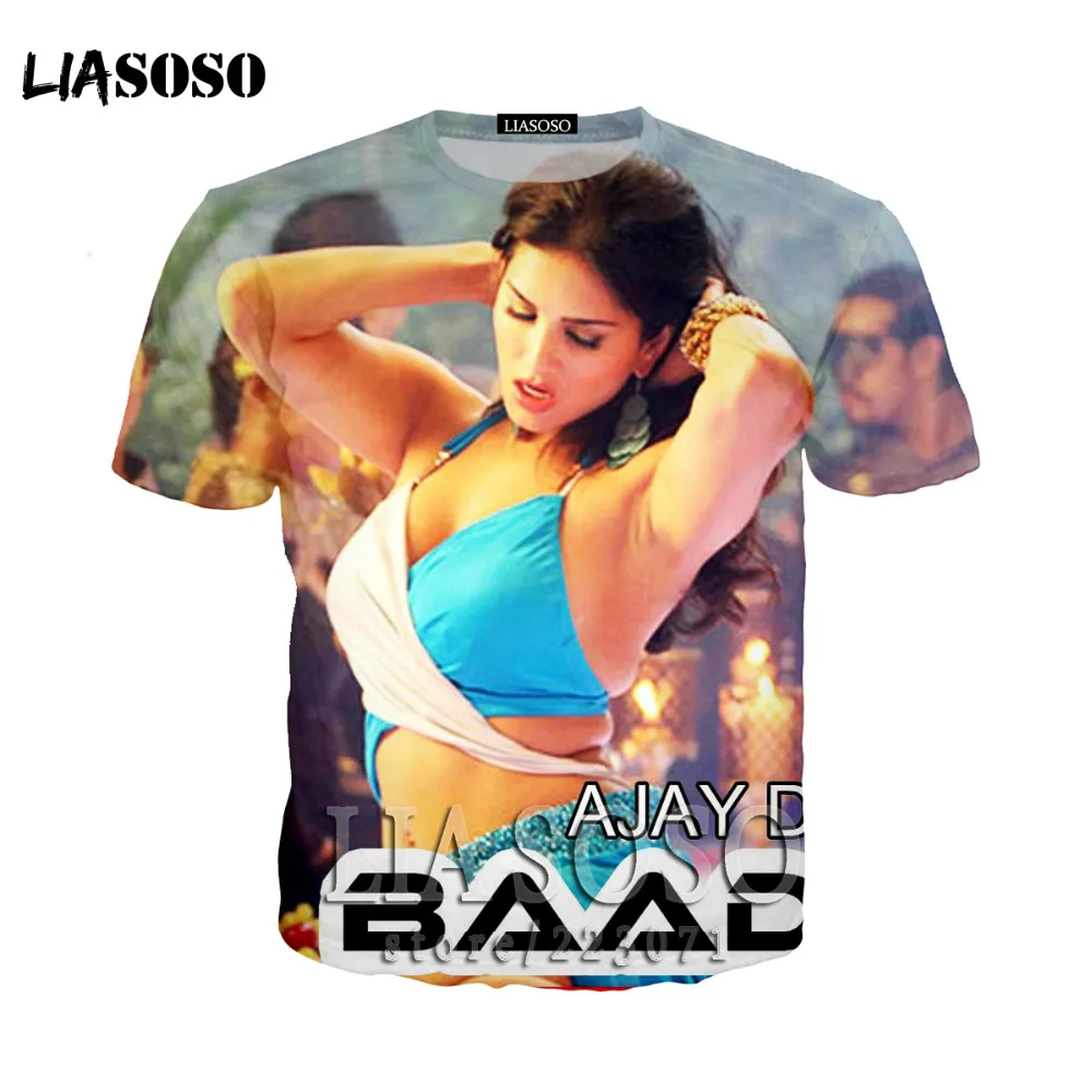 LIASOSO 3D печати Футболка Bianco бесстыжие Divertenti футболка donne Lettera Swag Хип хоп рэп большие