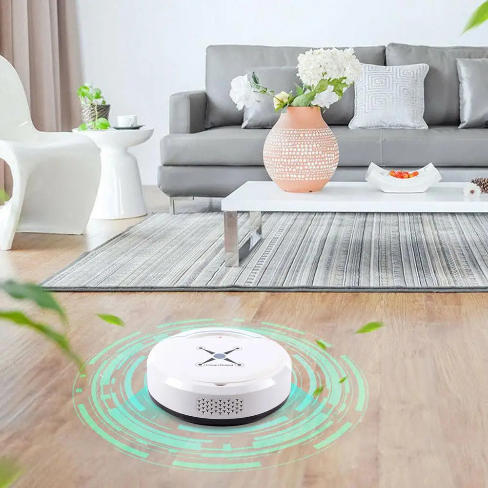 

Hot Automatic Self Navigated Rechargeable Smart Robot Vacuum Floor Cleaner Auto Sweeper Edge Clean Large Sauction Cleaning Tools