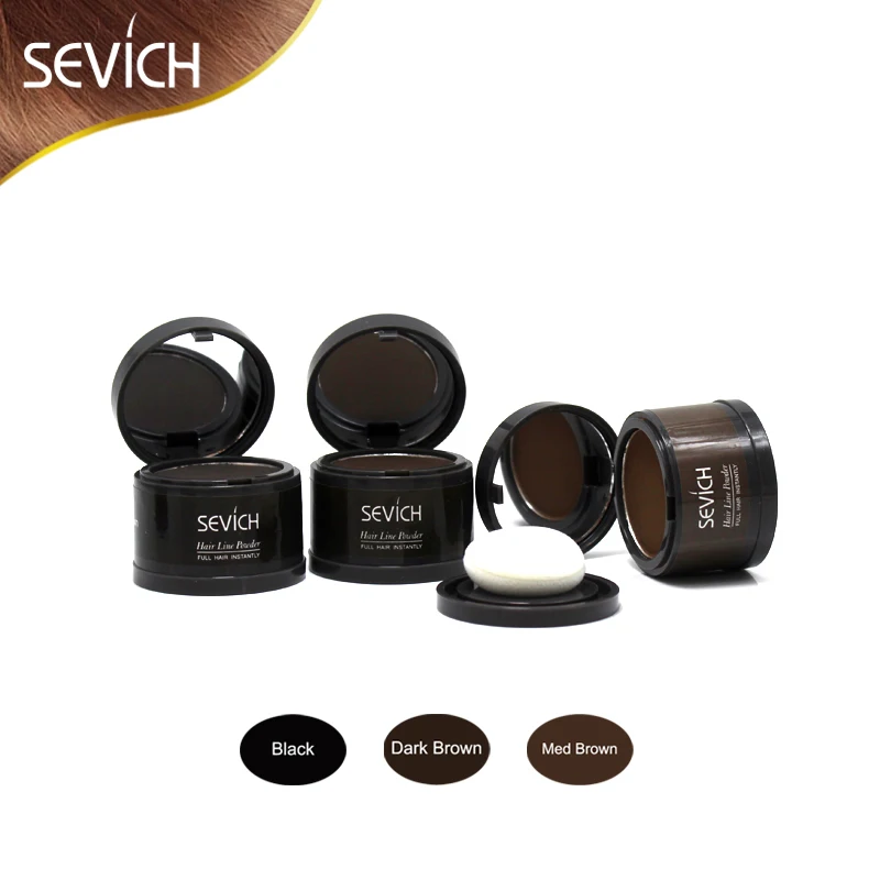 Hair Building Powder Hair Shadow Powder Hairline Modified Repair Hair Shadow Trimming Powder Makeup Concealer Natural Cover Beauty Edge Control